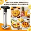 81iUpMO7TL._AC_SL1500_.jpg Pineapple Corer and Slicer Stainless Steel Pineapple Cutter and Corer
