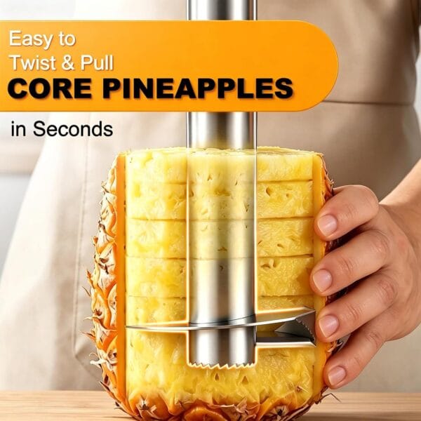 81tKRUrelxL._AC_SL1500_.jpg Pineapple Corer and Slicer Stainless Steel Pineapple Cutter and Corer
